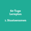 Lernplan 1.Staatsexamen Pharmazie