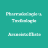 Pharmakologie Arzneistoffliste