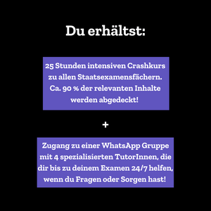 Crashkurs 1. Stex + WhatsApp-Gruppe