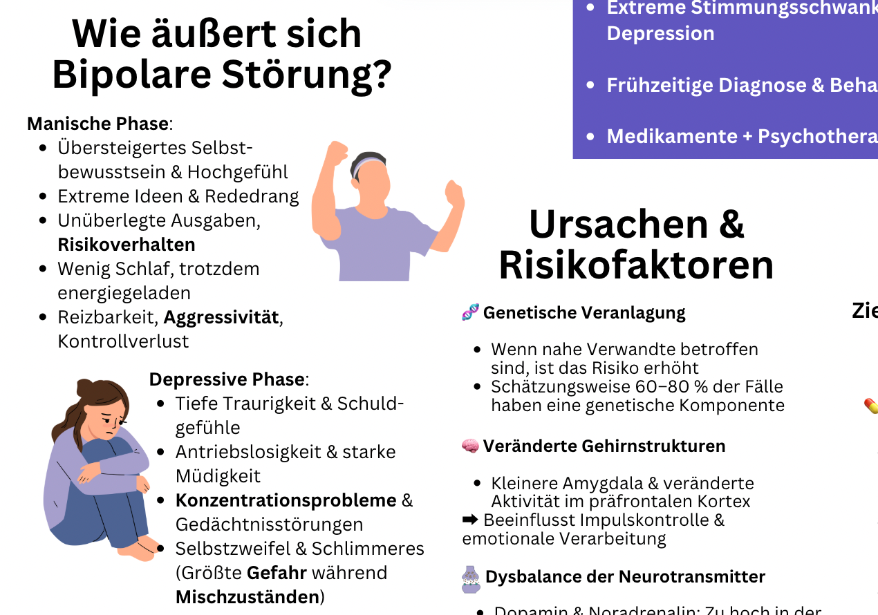 Bipolare-Störung-Poster Ausschnitt